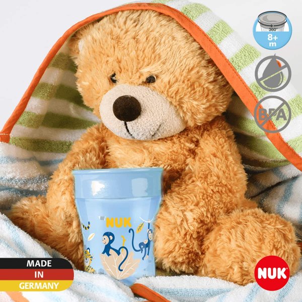 NUK EVOLUTION Поильник "MAGIC" 230 мл для мальчиков