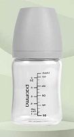 Paomma Стеклянная бутылочка, 160 мл / цвет Light Grey (светло-серый)					