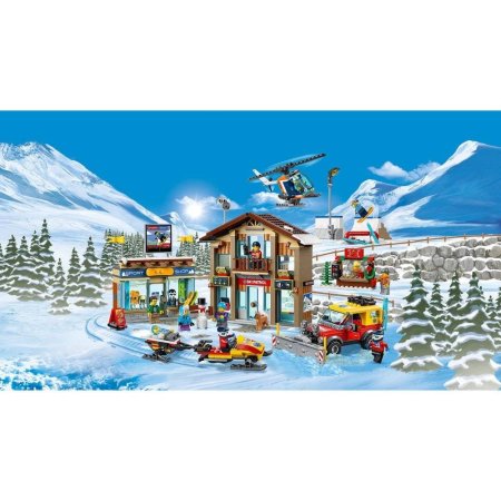 Lego Конструктор City "Горнолыжный курорт"