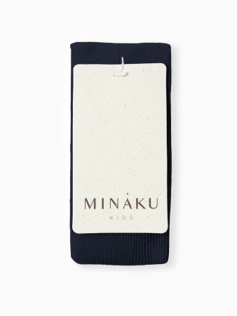 (м)Колготки с лямками MINAKU,синий (р.62-68)
