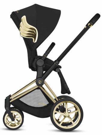 Cybex Прогулочная коляска Priam IV by Jeremy Scott Wings / цвет черный