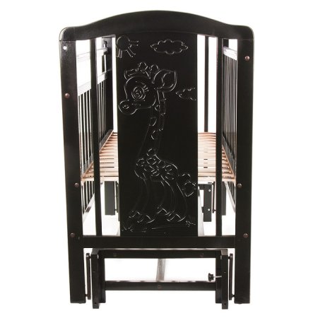 Pituso Кровать детская Noli "Жирафик", маятник универсальный с накладкой, цвет / венге