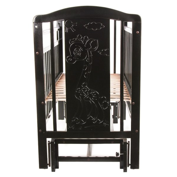 Pituso Кровать детская Noli "Жирафик", маятник универсальный с накладкой, цвет / венге