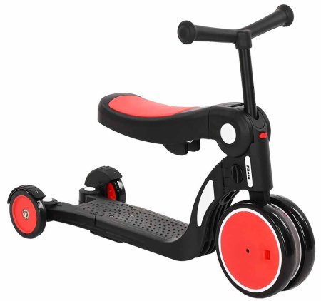 Pituso Самокат трехколесный 5 в 1 HD-200B / цвет Red (красный)