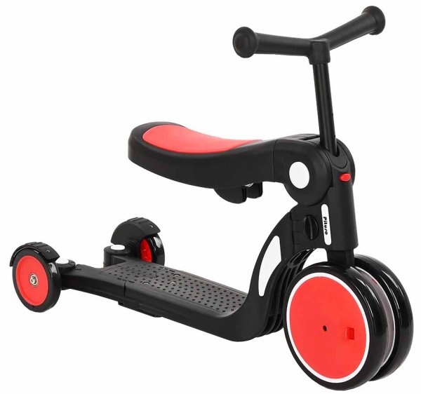 Pituso Самокат трехколесный 5 в 1 HD-200B / цвет Red (красный)