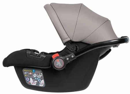 Farfello Автокресло к коляске Aimile / цвет Black (черная кожа)