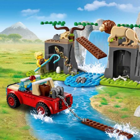 LEGO City Конструктор "Спасательный внедорожник для зверей"