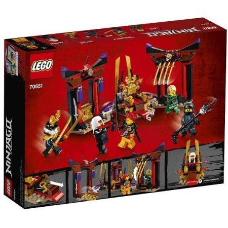 Lego Конструктор Ниндзяго Решающий бой в тронном зале
