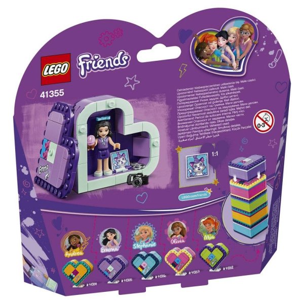 Lego Friends Подружки Шкатулка-сердечко Эммы
