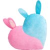 Button Blue Подушка Влюбленные зайки / цвет голубой, розовый