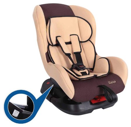 Zlatek Детское автокресло Galleon, 0-18 кг / цвет коричневый