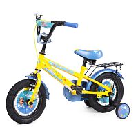 Kreiss Двухколесный велосипед Три кота ВН12140-3 / цвет синий, желтый					