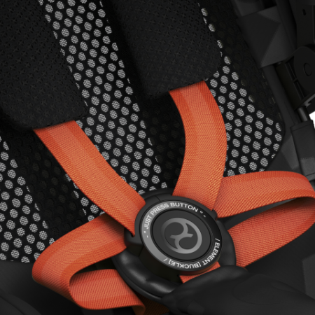 Cybex Коляска прогулочная Melio Street с дождевиком / цвет Real Black