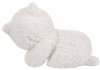 ABtoys Мягкая игрушка "Щенок белого арктического шпица в корзинке", 18 см