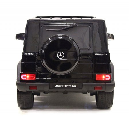 RiverToys Детский электромобиль Мercedes-Benz AMG G65 4WD / черный глянец