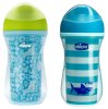 Chicco Чашка-поильник Active Cup 2 в 1, 266 мл, 14+ мес / цвет синий, голубой