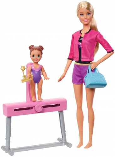 Barbie Кукла Gymnastics Coach Игровой набор Барби-гимнастка