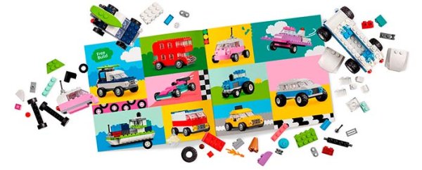 Lego Конструктор Classic "Создавай автомобили"