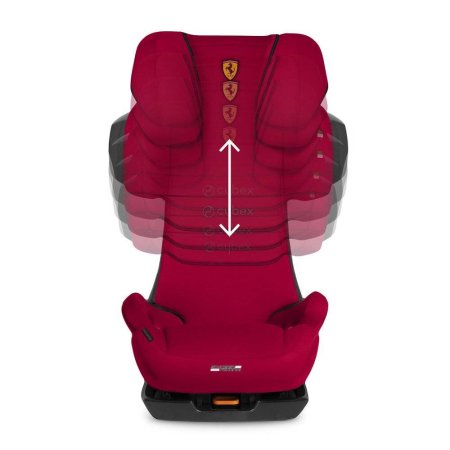 Cybex Автокресло детское Pallas 2-Fix FE Ferrari Racing Red гр. 1/2/3 / красный