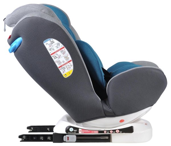 Farfello Автокресло детское CS-002 Isofix / цвет Синий, серый/Blue, gray (YB104A-bg)