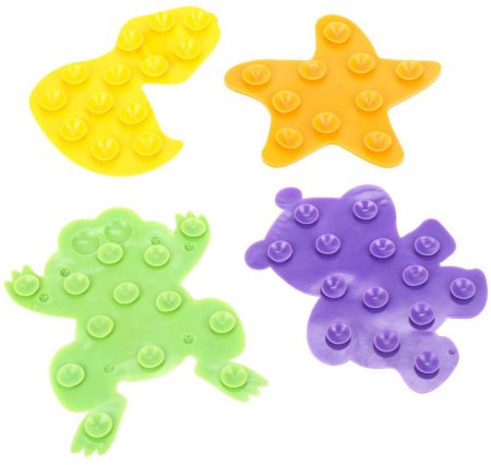 Капитошка Набор стикеров для ванны, 4 штуки