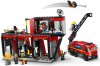 Lego Конструктор City Пожарная часть с пожарной машиной