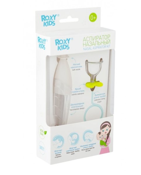 Roxy kids Аспиратор назальный с мягким наконечником