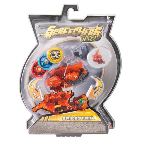 игрушка ТМ Screechers Wild Дикие Скричеры. Машинка-трансформер Спайкстрип л2