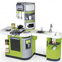 Детская игровая электронная кухня Cook Master / зеленая