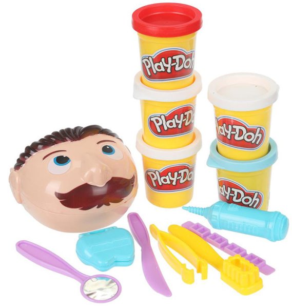 MultiArt Набор с тестом для лепки «Play Doh. Зубастик»