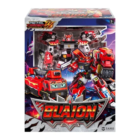 Метал Кард Бот. Блэйон трансформер 31 см, S3. METALCARDBOT