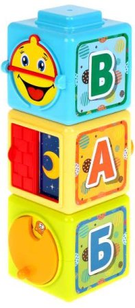 Умка Развивающие кубики, 3 штуки