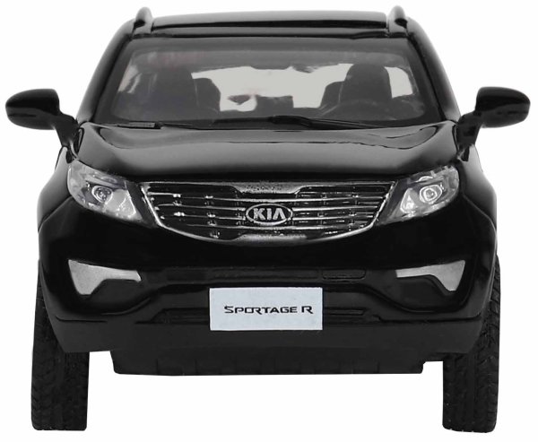 Автопанорама Инерционная металлическая машинка KIA Sportage R / цвет черный