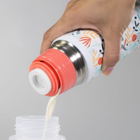 Miniland Термос для жидкостей Mediterranean Thermos 500 мл / цвет голубой, оранжевый