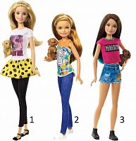 Игрушка Barbie Сестры Barbie с питомцами / в ассортименте