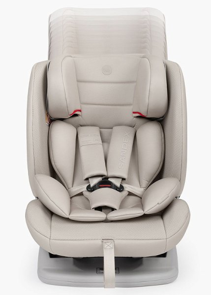 Happy baby Автокресло Sandex / цвет light grey (светло-серый)