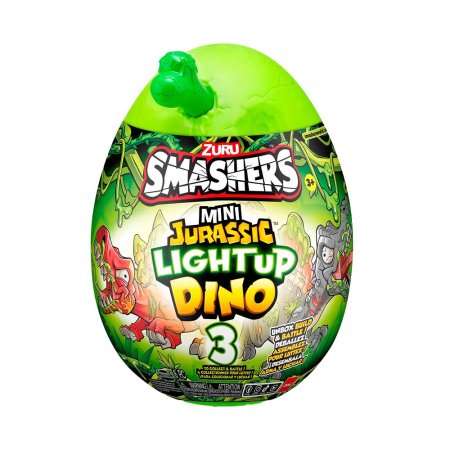 Смэшерс Игр. наб. Мини Дино Яйцо Jurassic Light Up с акс. SMASHERS(м)