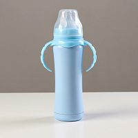 Take It Easy Термос-бутылочка для кормления 500 мл/ цвет голубой					