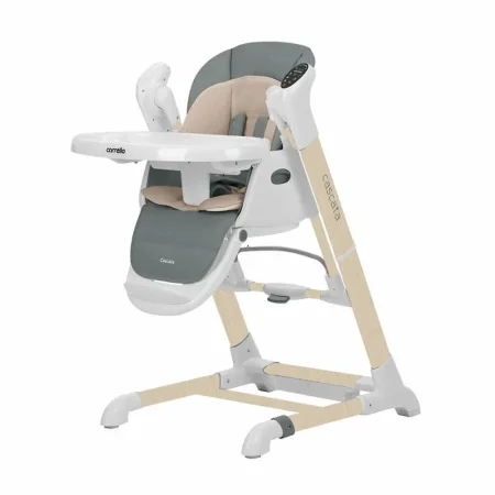 Стульчик-Качели д/корм.CARRELLO Cascata (Space Grey Wooden)