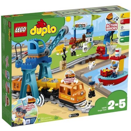 Lego Конструктор  Дупло Грузовой поезд