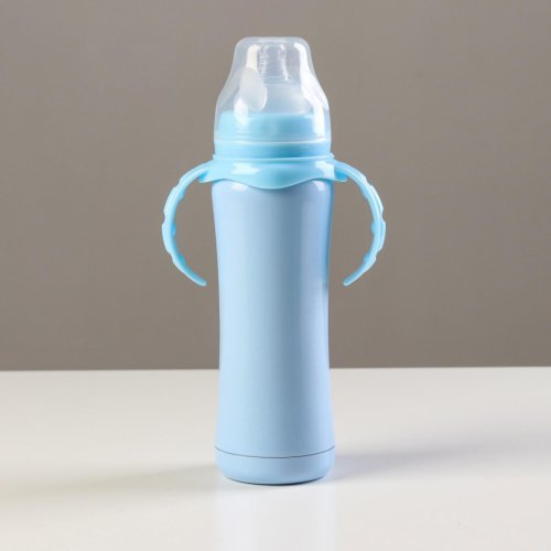 Take It Easy Термос-бутылочка для кормления 500 мл/ цвет голубой