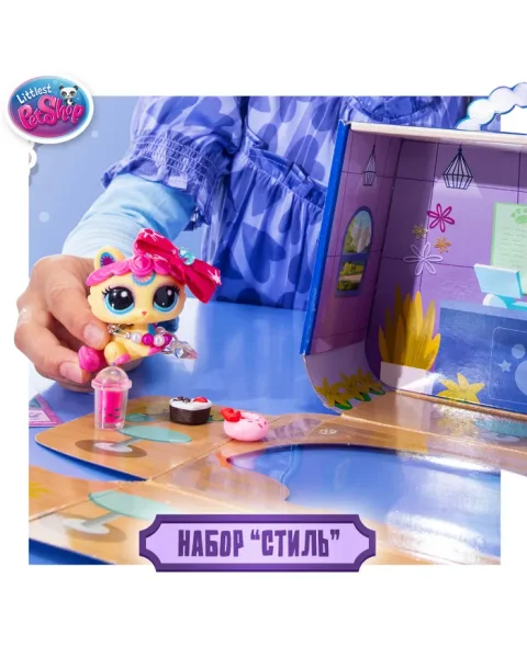 Игровой набор "Стиль", фигурка животного с аксесс., Кошка Рэгдолл (Основная) 00714