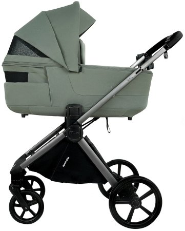 PITUSO Коляска 2 в1 Teffy короб+прогул. (Sage Green/Graphite)