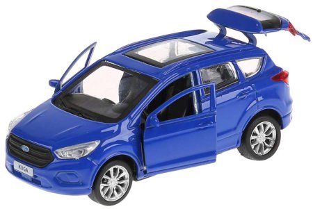 Технопарк Металлическая модель «Ford Kuga» / цвет синий
