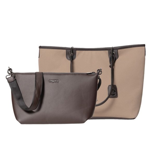 Espiro MILOO 208 Детская коляска 2в1 Excellent/цвет Chocolate(коричневый)