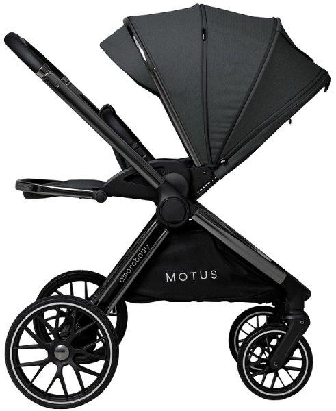 Amarobaby Коляска 2 в 1 Motus / цвет черный