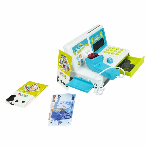 Игровой набор BONDIBON, ИГРАЕМ В МАГАЗИН, с кассовым аппаратом и аксесс., 20 предм. BOX