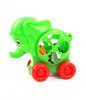 Green Plast Каталка Сортер Слон с ручкой, в сетке