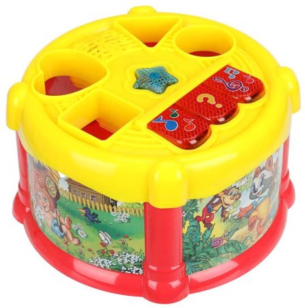 Умка Музыкальная игрушка «Барабан-сортер»
