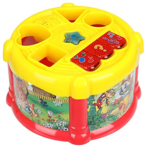 Умка Музыкальная игрушка «Барабан-сортер»